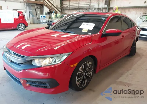 2016 Honda Civic Ex z USA, uszkodzony, nr VIN 2HGFC2F7XGH556650